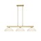 Z-Lite Cobalt Billiard, 3-Light, 13.5 In.W x 49 In.L x 9.25 In.H, Modern Gold/Matte Opal 152MGLD-DMO13 - alternate 5